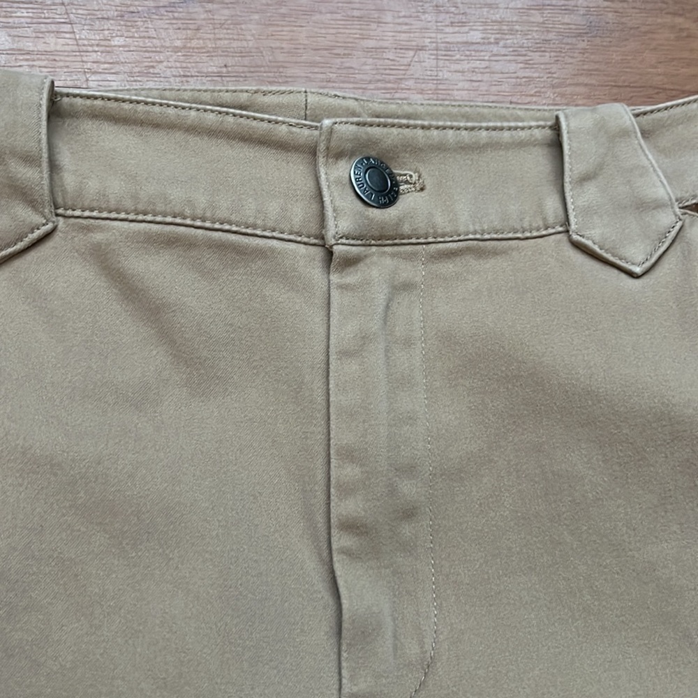 Lauren Jeans Co by Ralph Lauren women’s khaki straight leg pants Size 8 - Picture 4 of 12